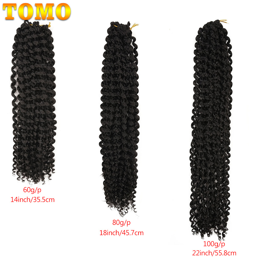 TOMO Passion Twist Crochet Hai - Water Wave Bulk Human Hair For Braiding ulasan dan harga
