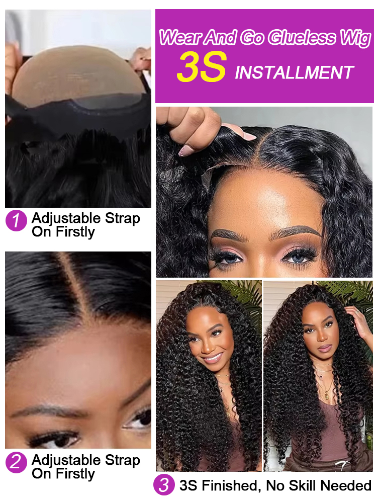 40 46 Inch Water Wave Curly La - Water Wave Bulk Human Hair For Braiding ulasan dan harga