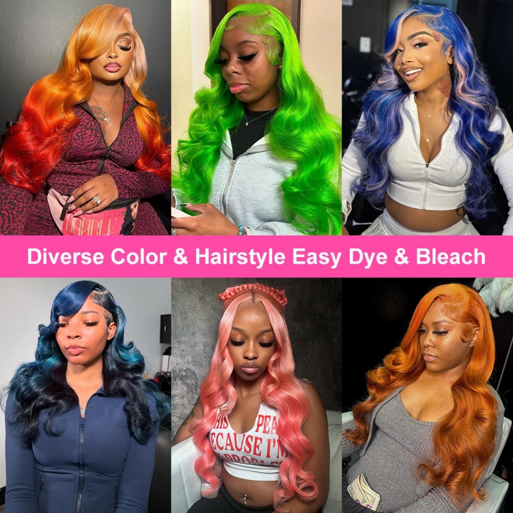 40 Inch 613 Honey Blonde Body  - 613 Blonde Body Wave Lace Front Wig ulasan dan harga
