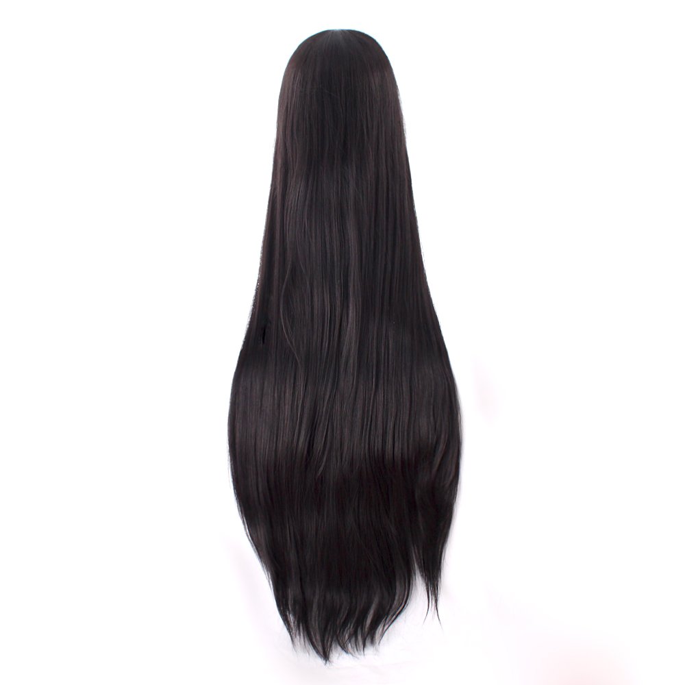 40 Inch 100 cm Long Straight C - Synthetic Braided Wigs For Black Women ulasan dan harga