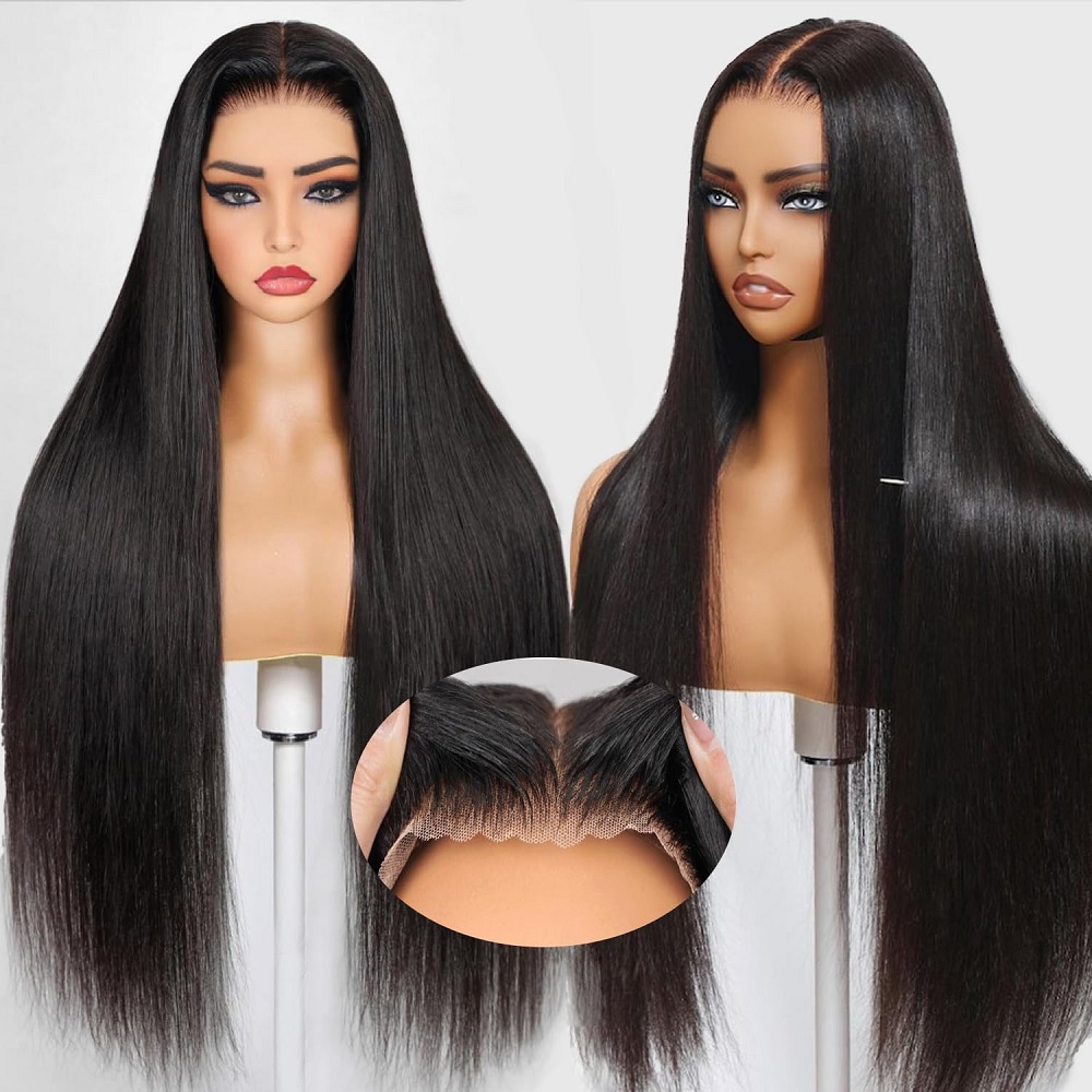 7x6 HD Glueless Straight Closu - Human Hair Wigs ulasan dan harga