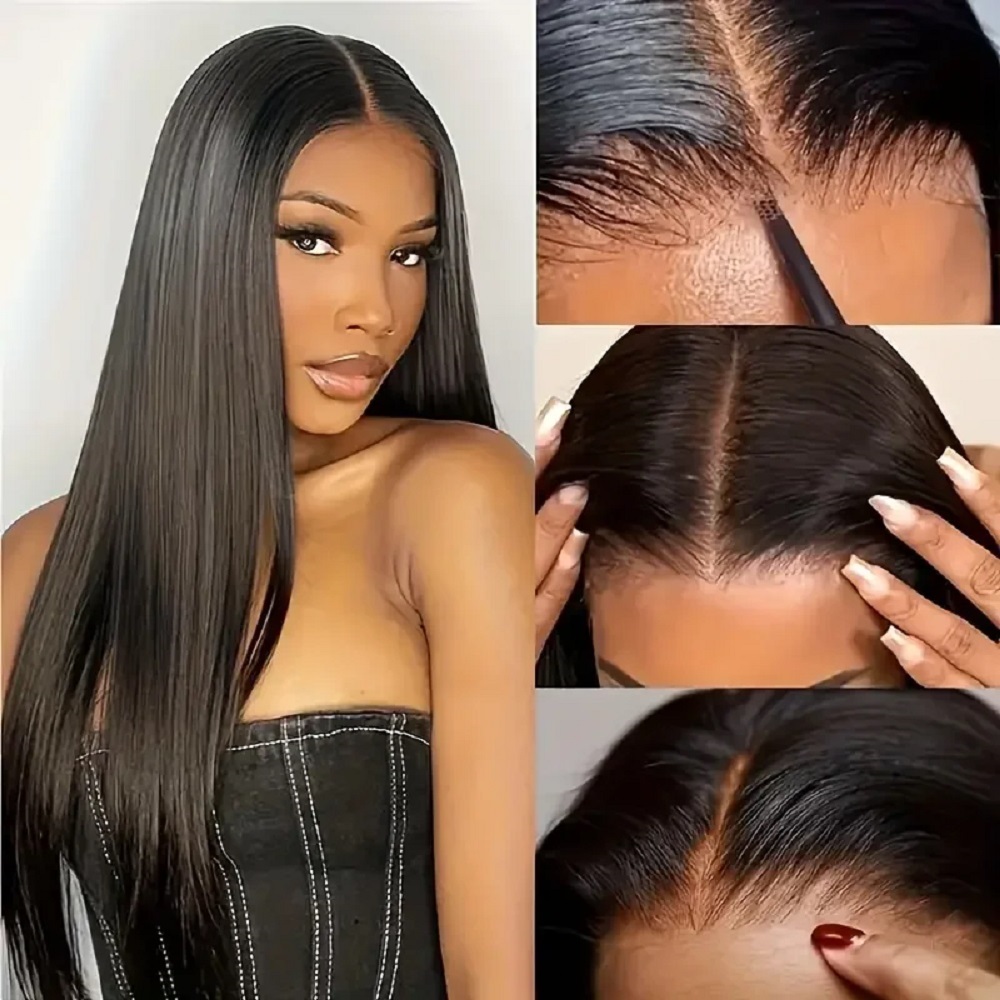 7x6 HD Glueless Straight Closu - Human Hair Wigs ulasan dan harga