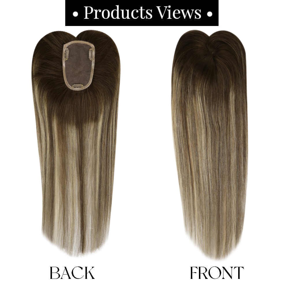 Ugeat Hair Topper Natural Huma - Invisible Tape In Extensions Real Hair ulasan dan harga