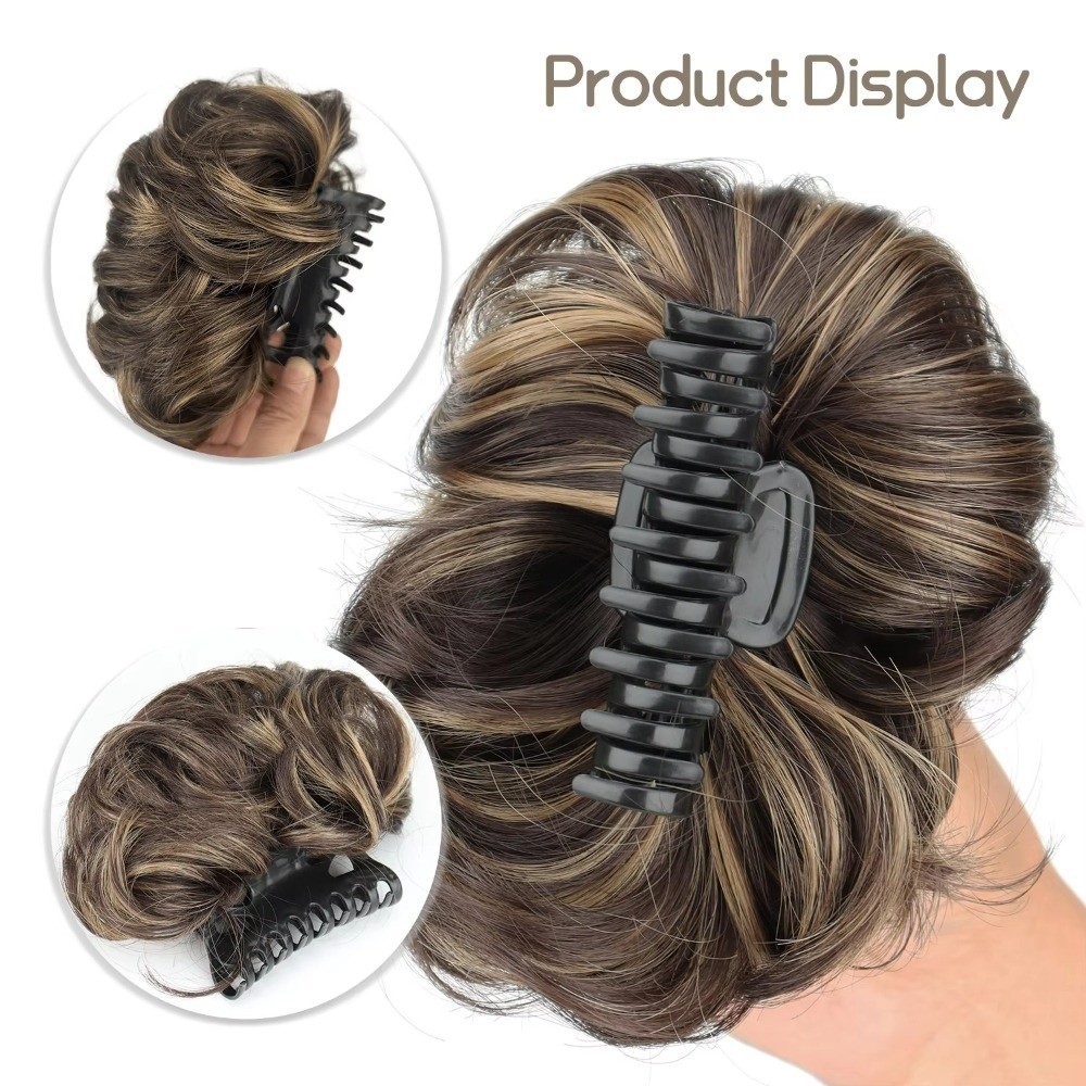 On Messy Hair Bun Hair Bun Cla - Claw Clip Messy Bun Hair Piece ulasan dan harga