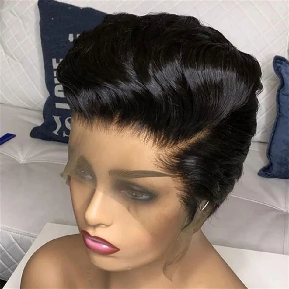 Pixie Cut Wigs Human Hair 100% - Short Pixie Cut Wig Human Hair Cheap ulasan dan harga